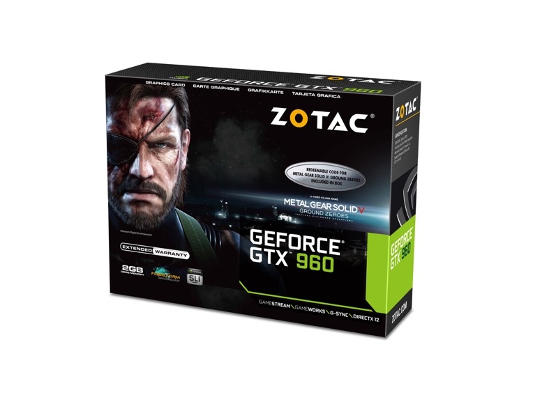 ZOTAC GeForce® GTX 960 2GB
