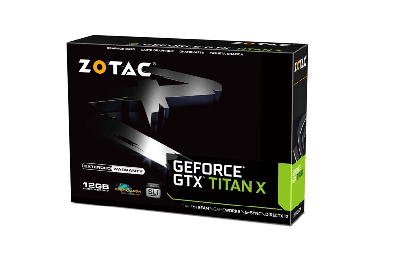 GeForce ® GTX TITAN X | ZOTAC