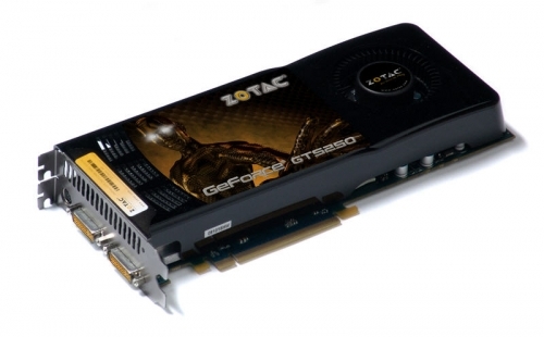 ZOTAC nVidia GeForce GTS250 Eco 1 GB DDR3 DVI/VGA/HDMI PCI-Express Video Card ZT-20109-10P 