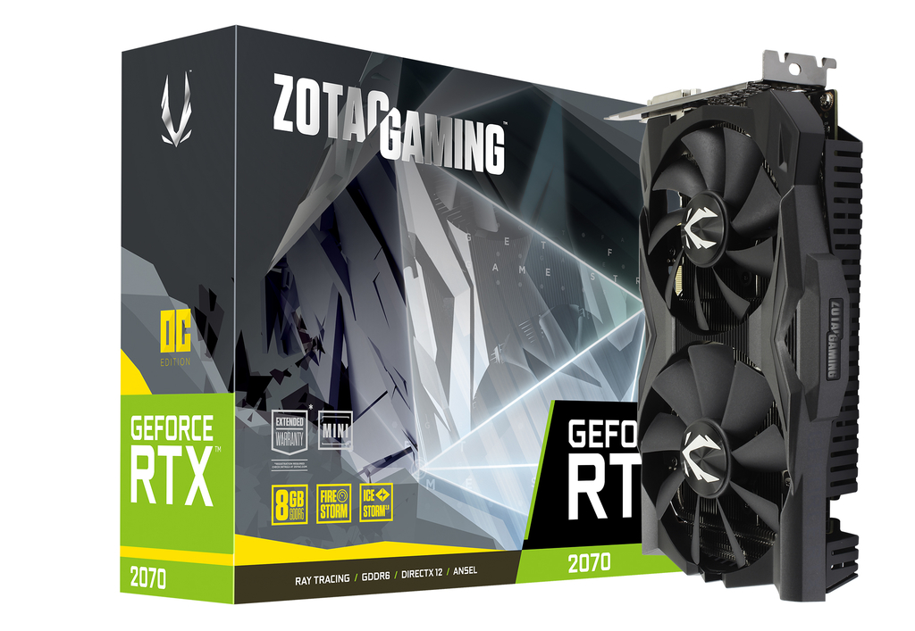 索泰 GeForce® RTX2070-8GD6 MINI OC