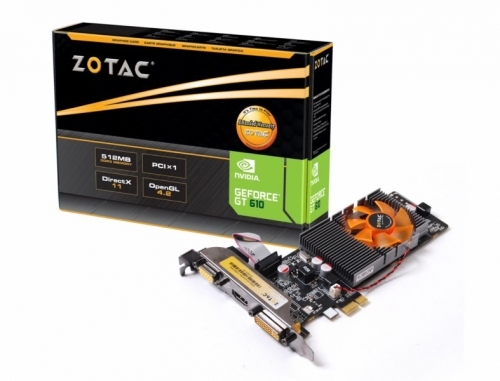 rely adverb Blueprint GeForce ® GT 610 PCIe x1 | ZOTAC