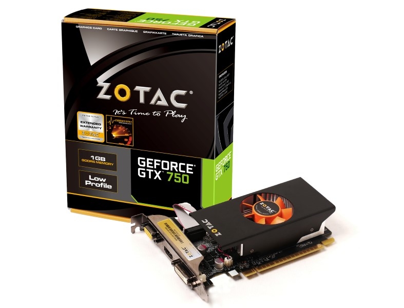 GeForce® GTX 750 LP 1GB | ZOTAC