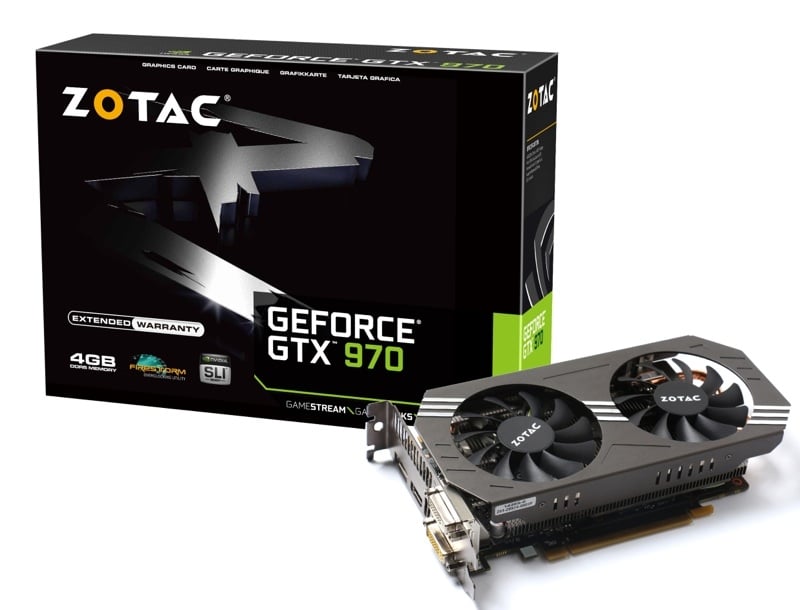 Geforce Gtx 970 Dual Fan Zotac