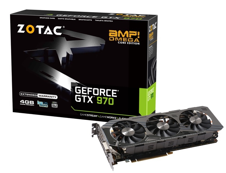 GeForce® GTX 970 AMP! Omega Core | ZOTAC