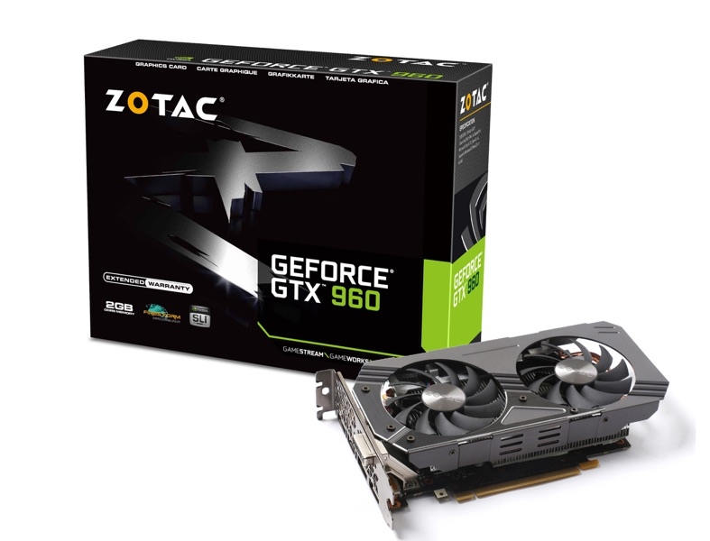 【値下げ】 ZOTAC GTX960 2GB