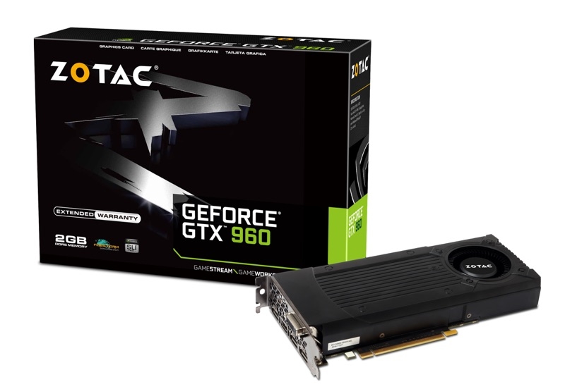 【値下げ】 ZOTAC GTX960 2GB