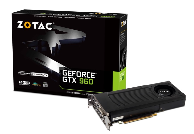 ZOTAC GeForce® GTX 960 2GB Standard