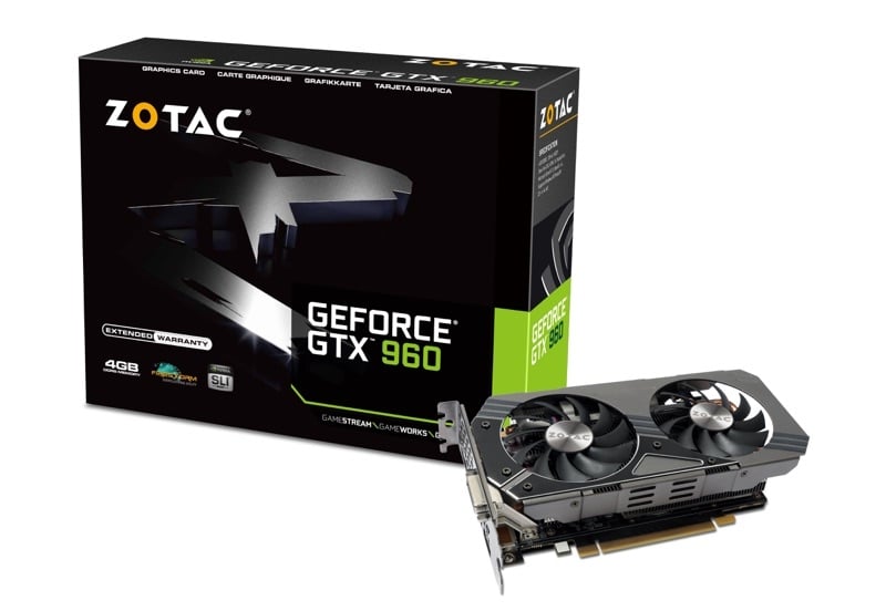 ZOTAC GeForce® GTX 960 4GB
