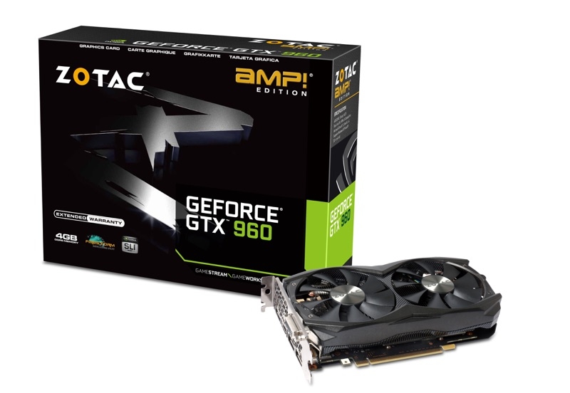 GeForce® GTX 960 AMP! 4GB | ZOTAC