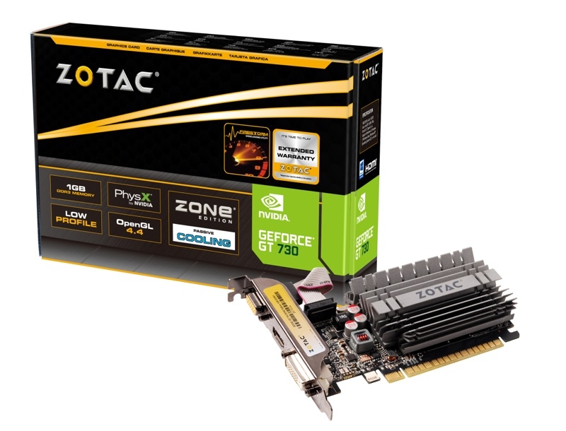 GeForce® GT 730 2GB Zone Edition