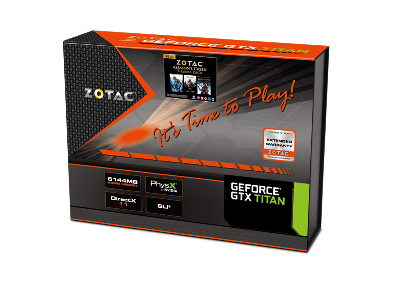 GTX TITAN | ZOTAC GTX TITAN | ZOTAC