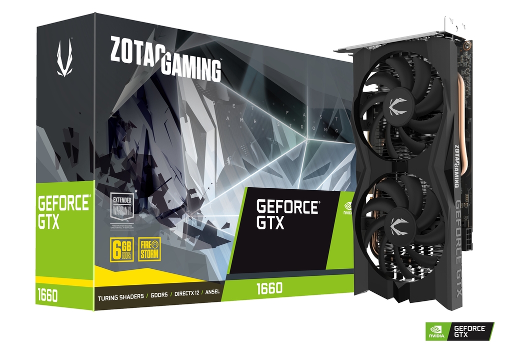 ZOTAC GAMING GeForce GTX 1660 Twin Fan | ZOTAC