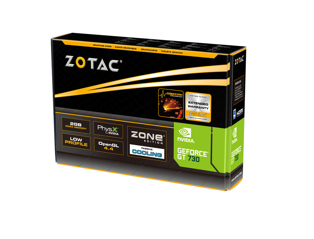 ZOTAC GeForce GT 730 Zone Edition Graphics Card ZT-71113-20L B&H