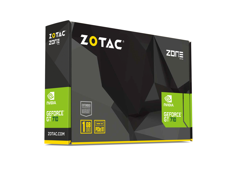 ZOTAC GeForce® GT 710 1GB PCIE x 1