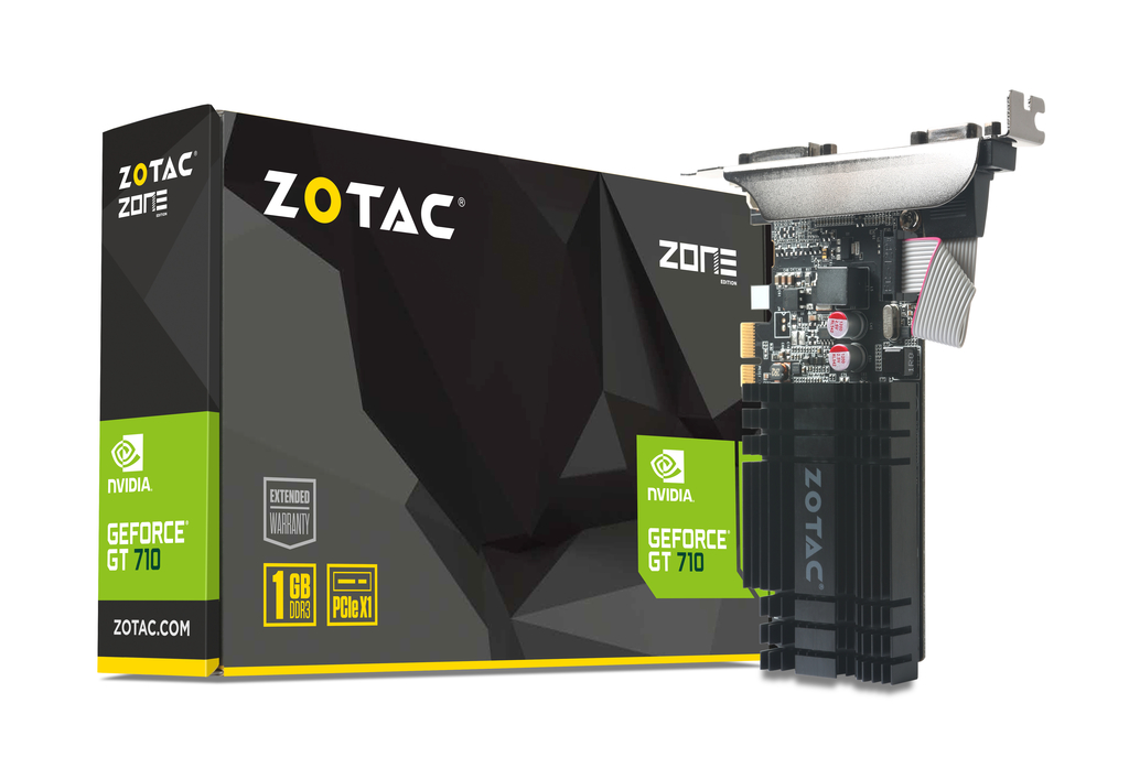 ZOTAC GeForce® GT 710 1GB PCIE x 1