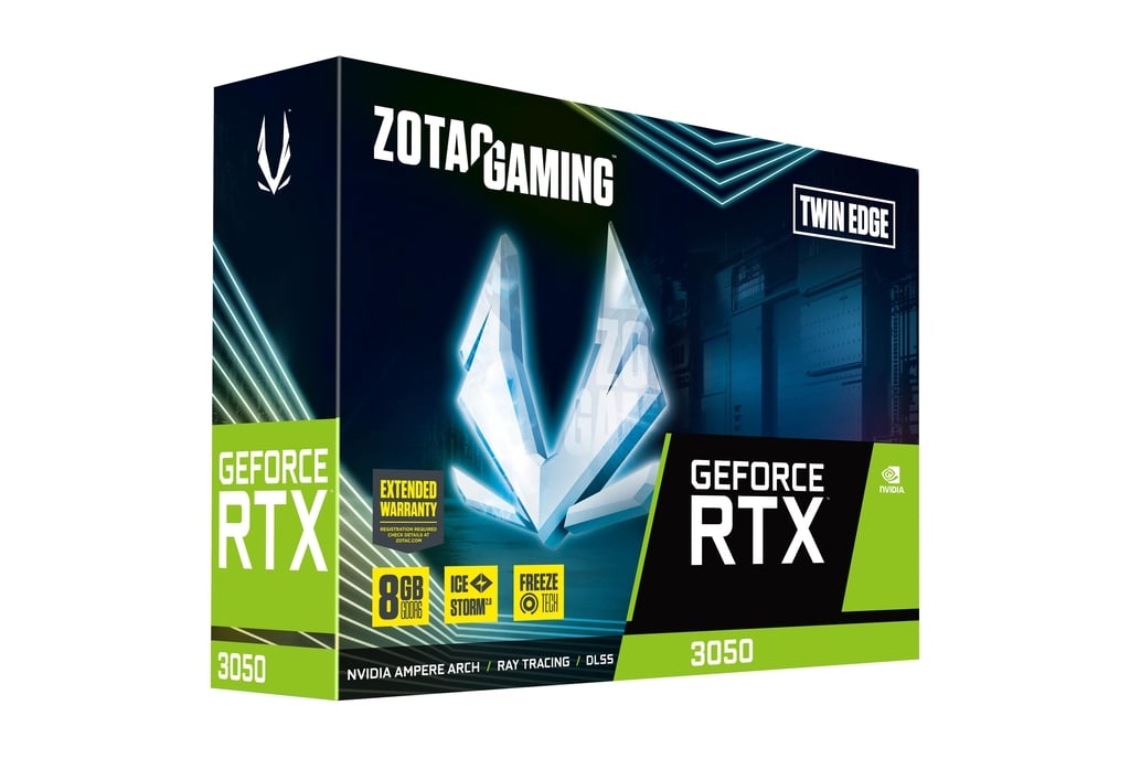 ZOTAC GAMING GeForce RTX 3050 Twin Edge | ZOTAC