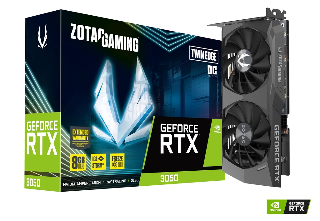 ZOTAC GAMING GeForce RTX 3050 Twin Edge OC | ZOTAC