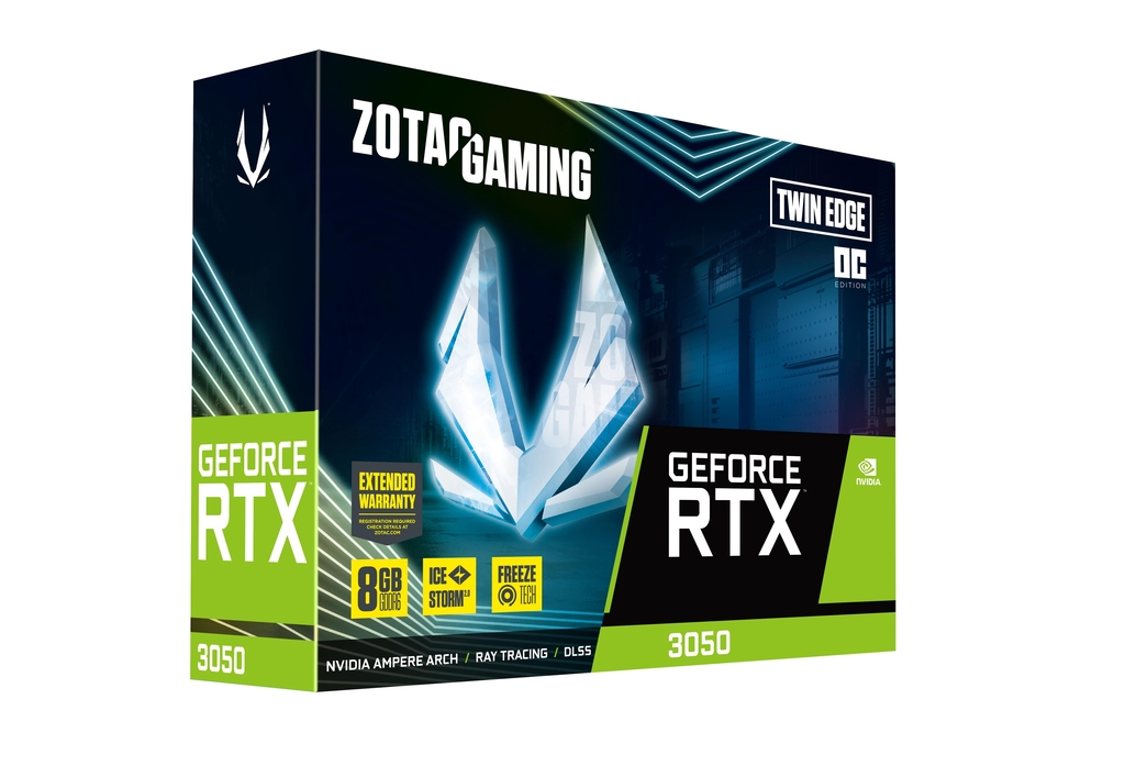 ZOTAC GAMING GeForce RTX 3050 Twin Edge OC | ZOTAC