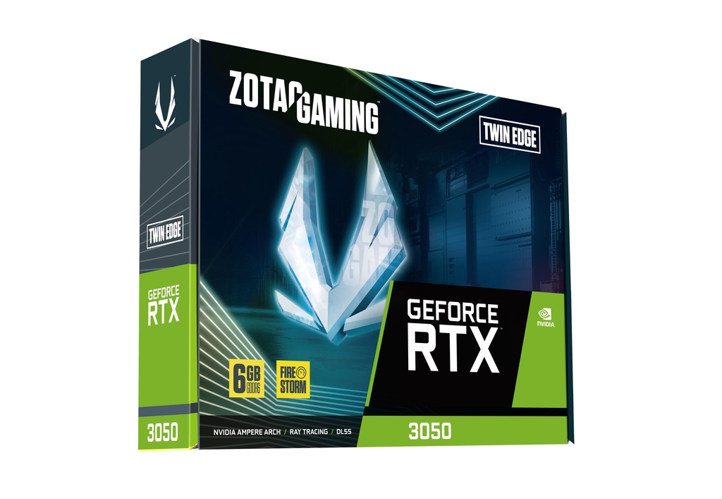 ZOTAC GAMING GeForce RTX 3050 6GB GDDR6 Twin Edge
