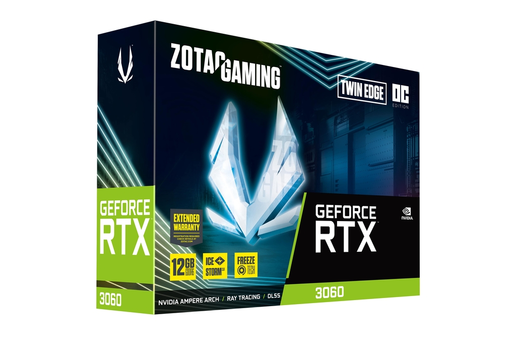 ZOTAC RTX3060 使用時間極小-