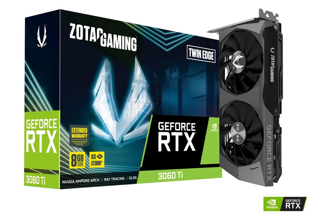 Tarjeta Grafica Zotac NVIDIA GeForce RTX 3060 TI TWIN EDGE