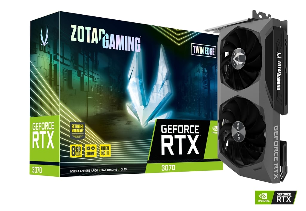 ZOTAC GAMING GeForce RTX 3070 Twin Edge LHR