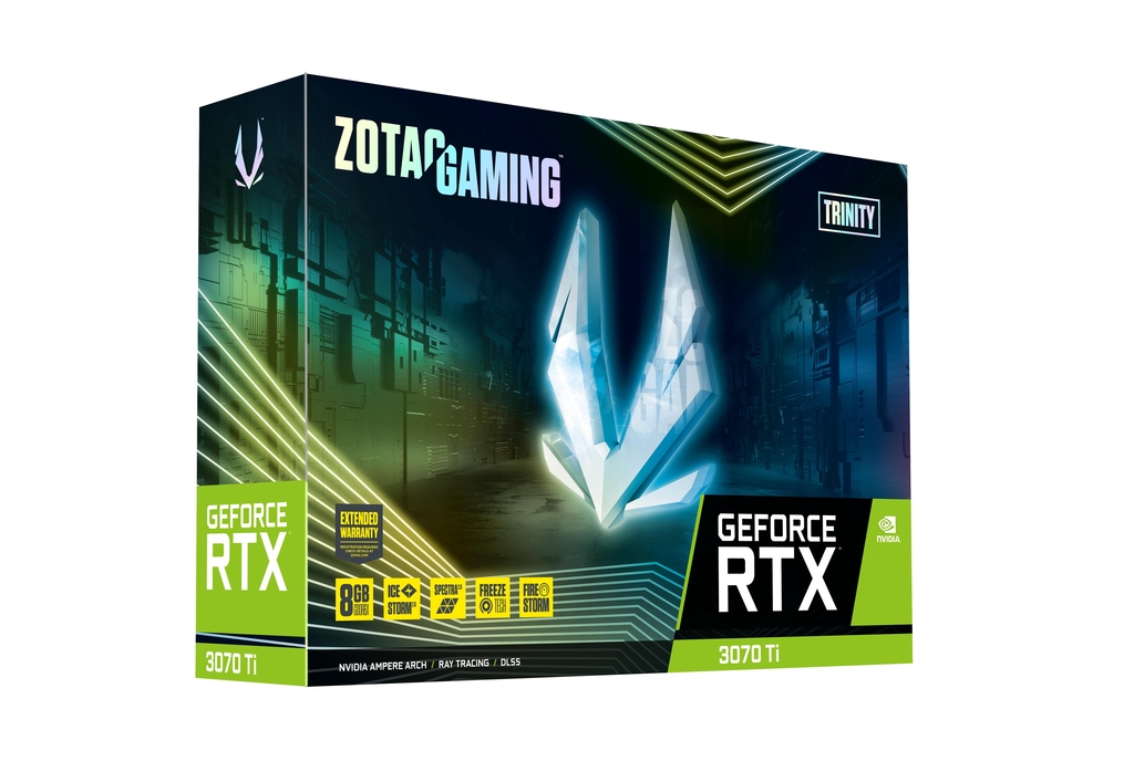 ZOTAC GAMING GeForce RTX 3070 Ti Trinity | ZOTAC