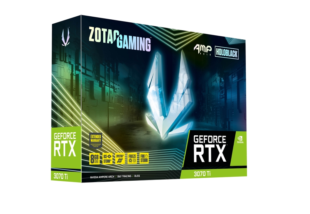 ZOTAC GAMING GeForce RTX 3070 Ti AMP Holo