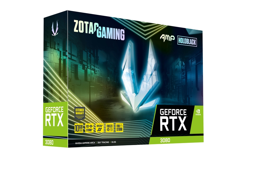 ZOTAC GAMING GeForce RTX 3080 AMP Holo LHR | ZOTAC