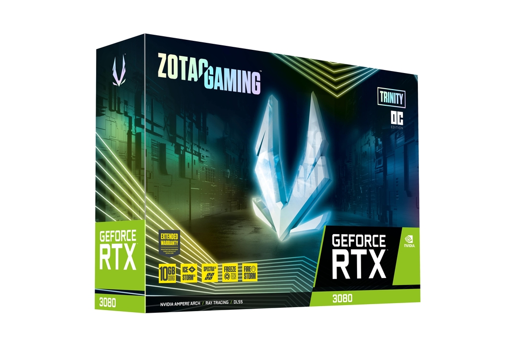 ZOTAC RTX 3080 TRINITY 非LHR