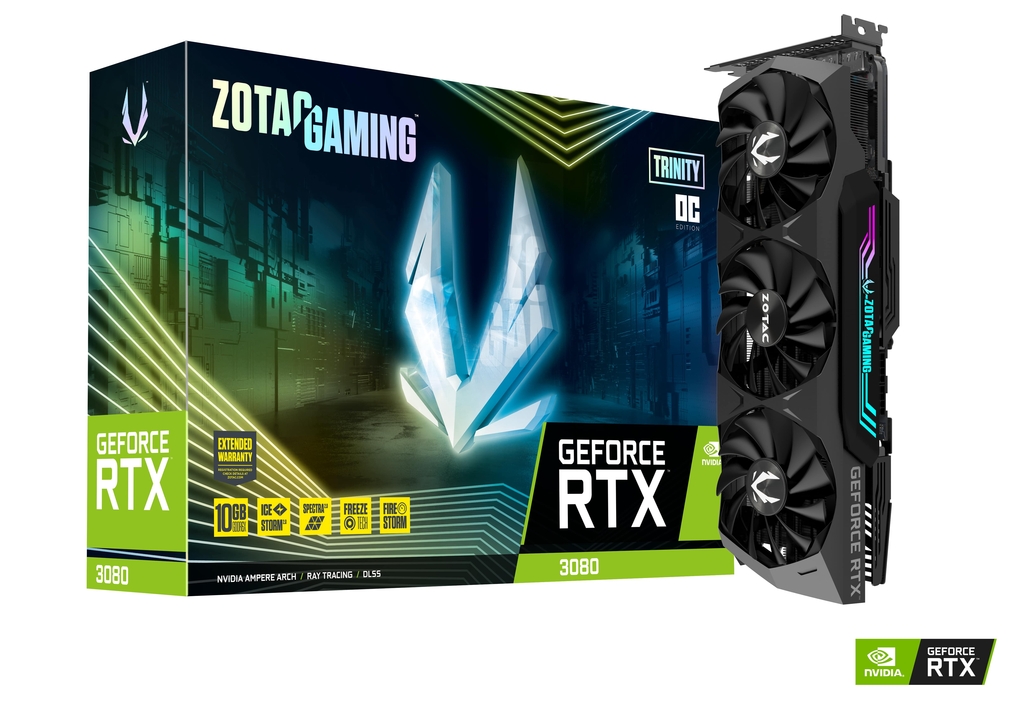 ZOTAC GAMING GeForce RTX 3080 Trinity OC LHR