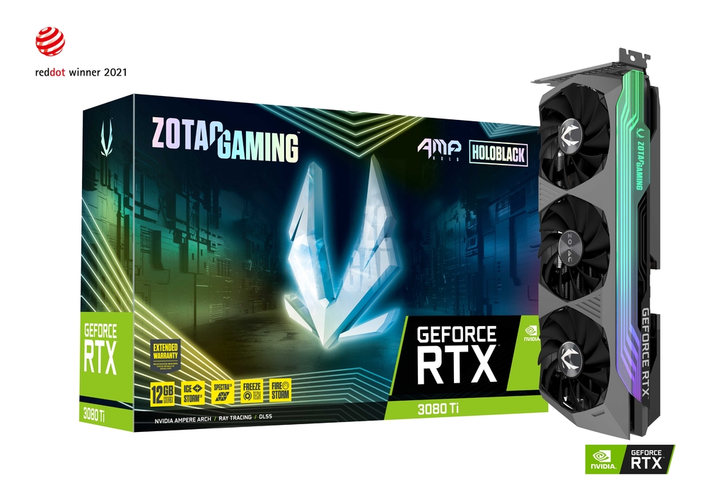 ZOTAC 3080TI OC AMP HOLO 非LHR 美品 元箱付（GeForce RTX 3080 Ti 