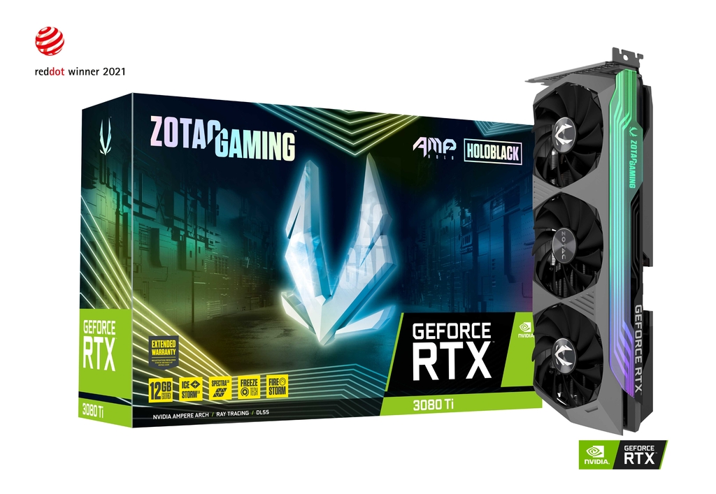 ZOTAC GAMING GeForce RTX 3080 Ti AMP Holo