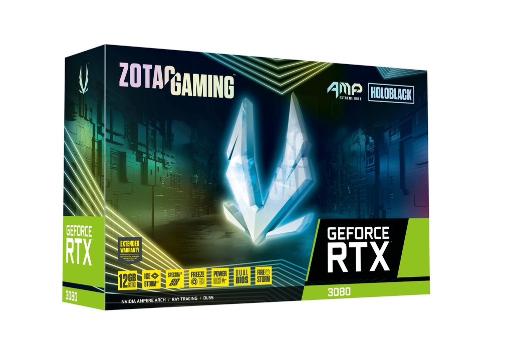 ZOTAC GAMING GeForce RTX 3080 AMP Extreme Holo LHR 12GB | ZOTAC
