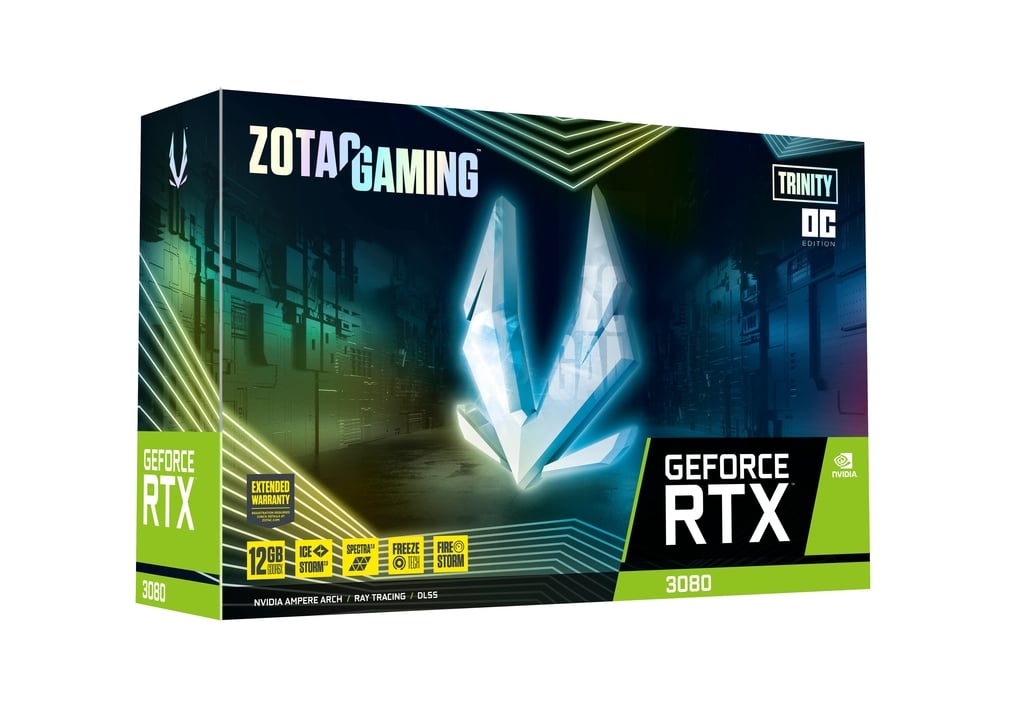 ZOTAC GAMING GeForce RTX 3080 Trinity OC LHR 12GB