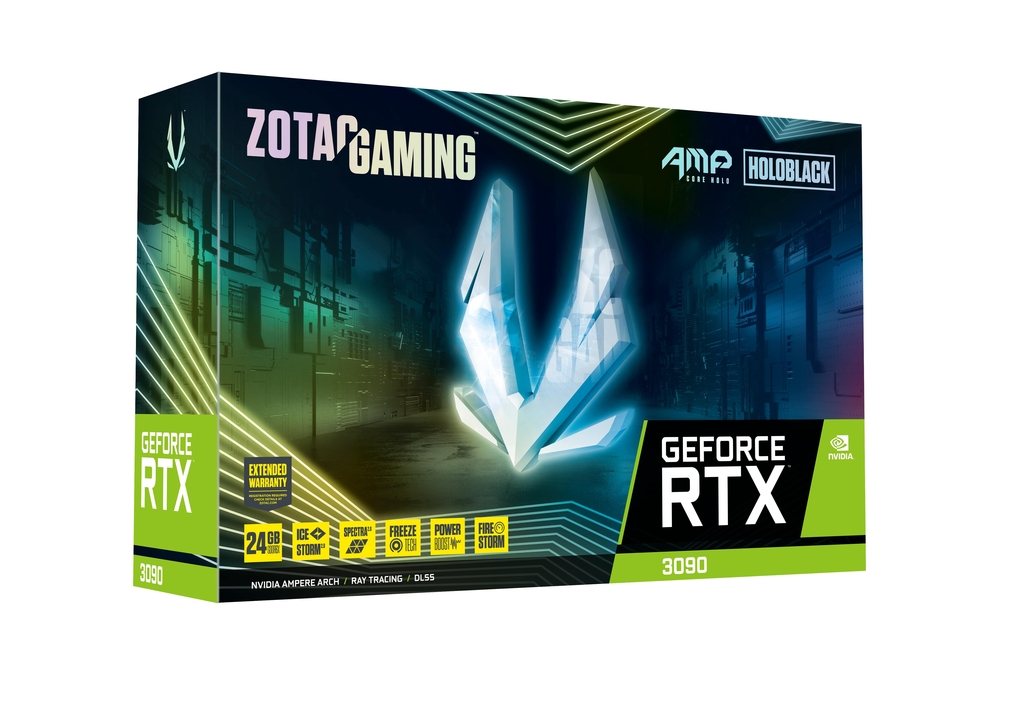 ZOTAC GAMING GeForce RTX 3090 AMP Core Holo