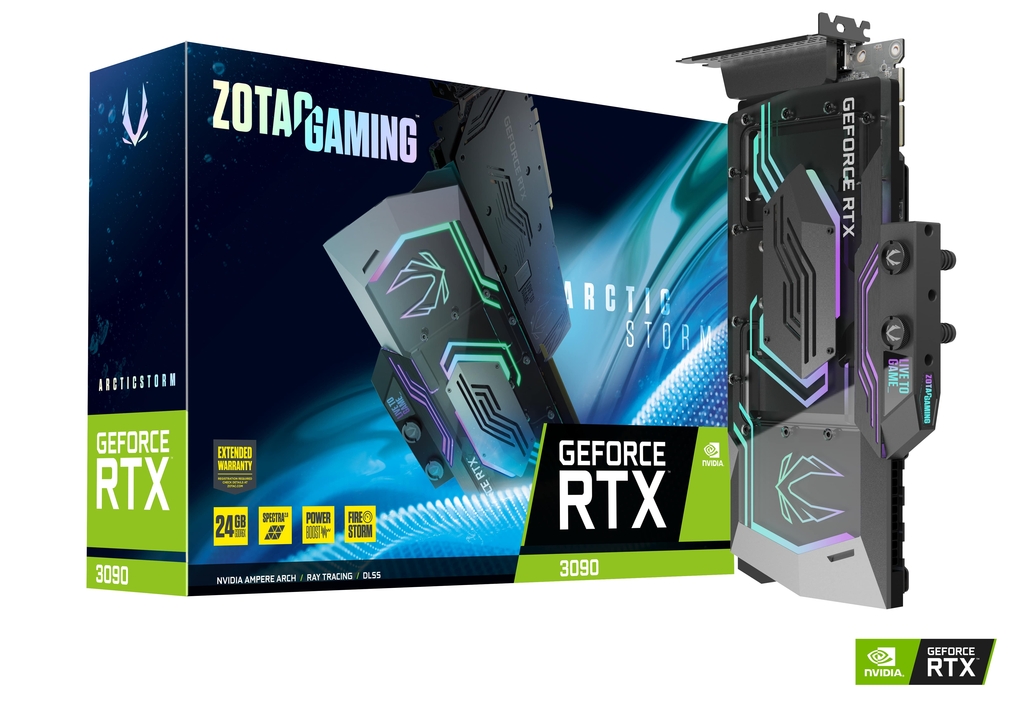 ZOTAC GAMING GeForce RTX 3090 ArcticStorm ZOTAC