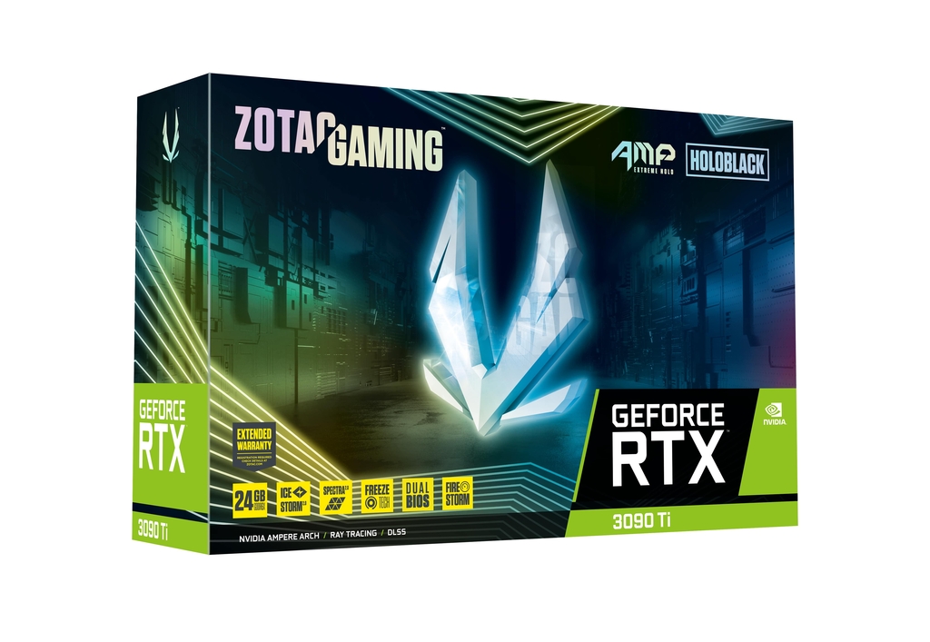 索泰 GeForce® RTX 3090Ti AMP EXTREME HOLO 