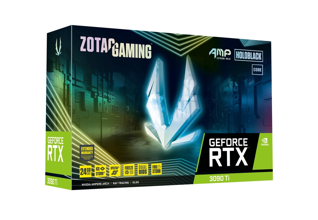 ZOTAC GAMING GeForce RTX 3090 Ti AMP Extreme Core Holo
