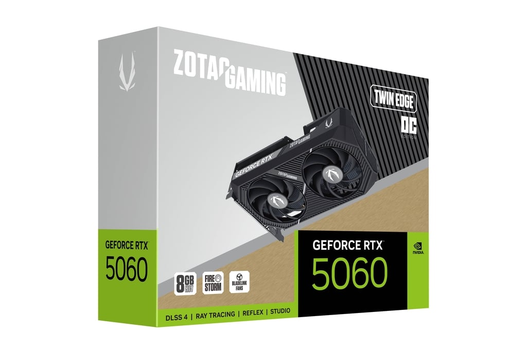 ZOTAC GAMING GeForce RTX 5060 Twin Edge OC