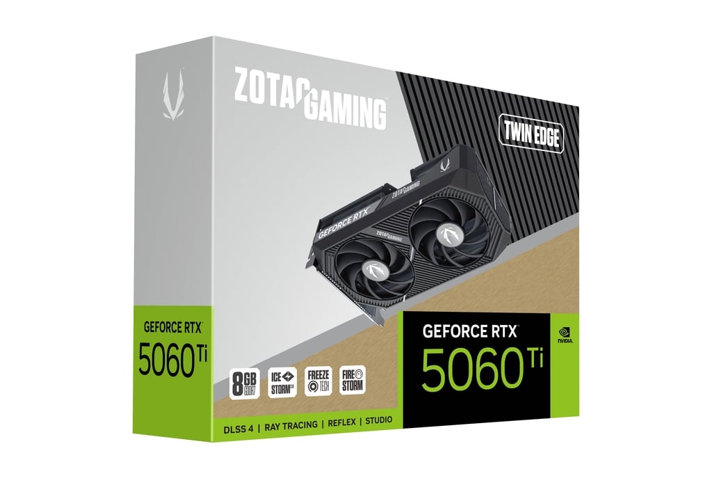 ZOTAC GAMING GeForce RTX 5060 Ti 8GB Twin Edge