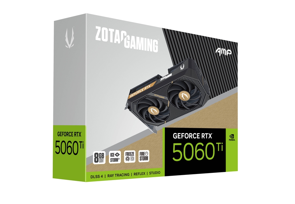 ZOTAC GAMING GeForce  RTX 5060 Ti 8GB AMP