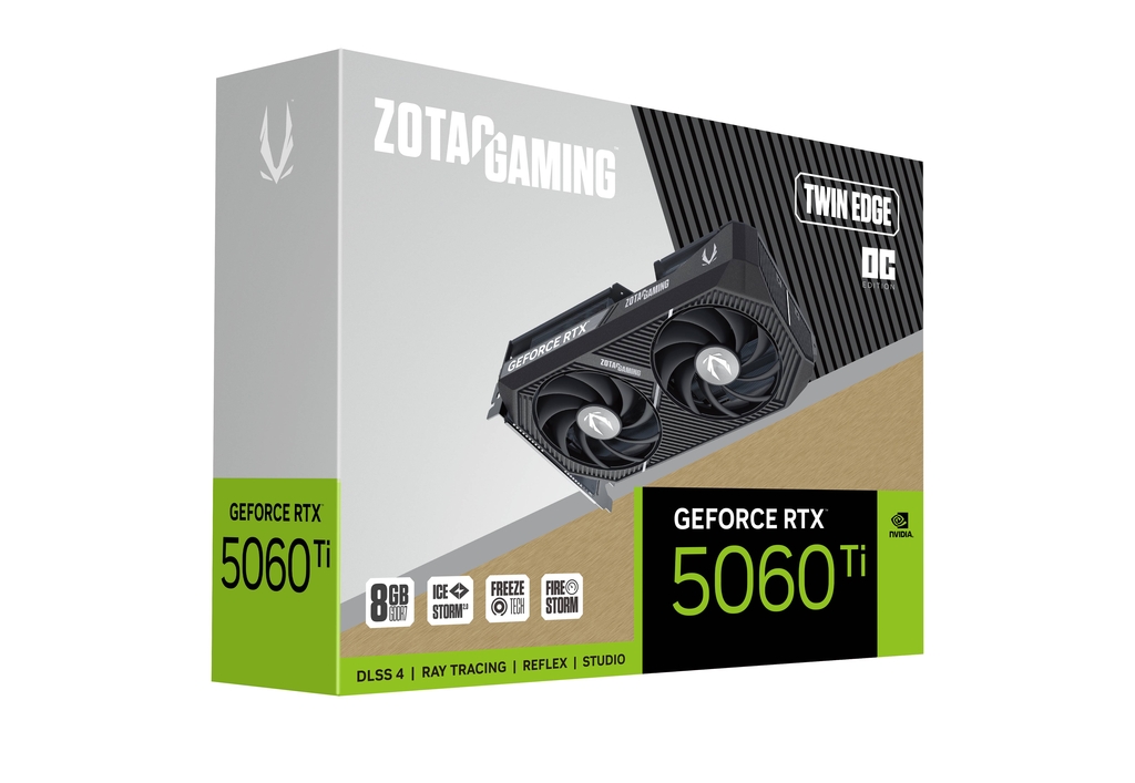 ZOTAC GAMING GeForce RTX 5060 Ti 8GB Twin Edge OC | ZOTAC ZOTAC GAMING GeForce RTX 5060 Ti 8GB Twin Edge OC | ZOTAC