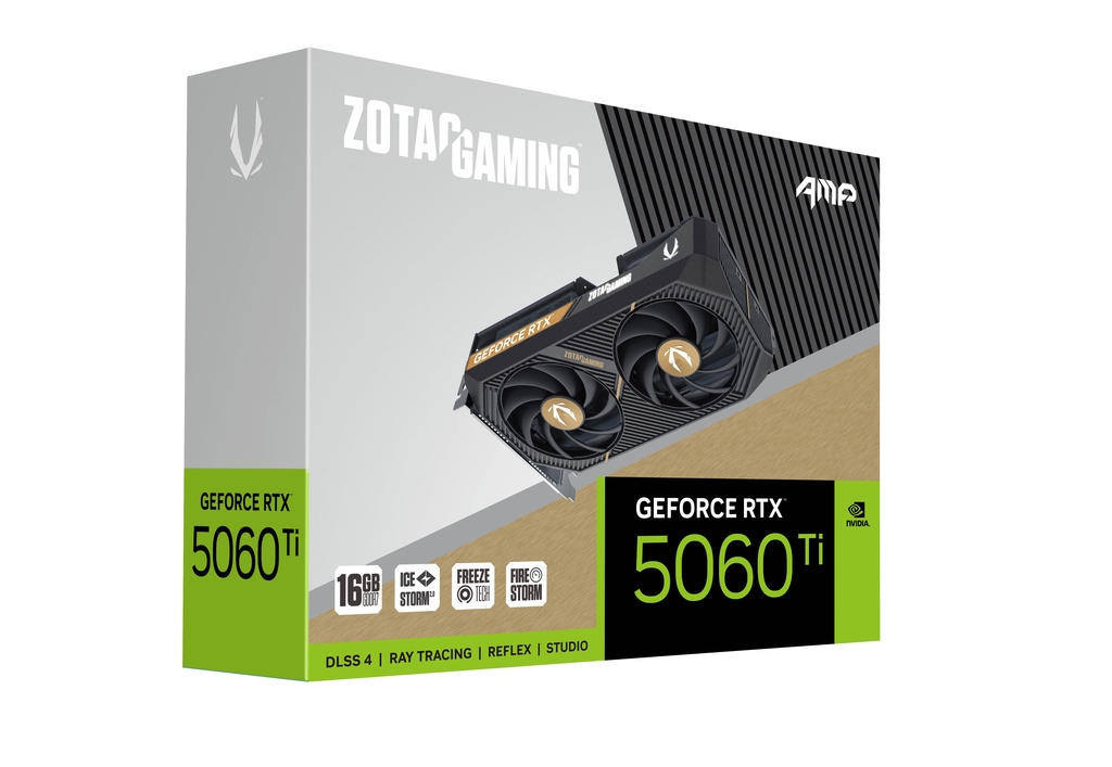 ZOTAC GAMING GeForce RTX 5060 Ti 16GB AMP | ZOTAC