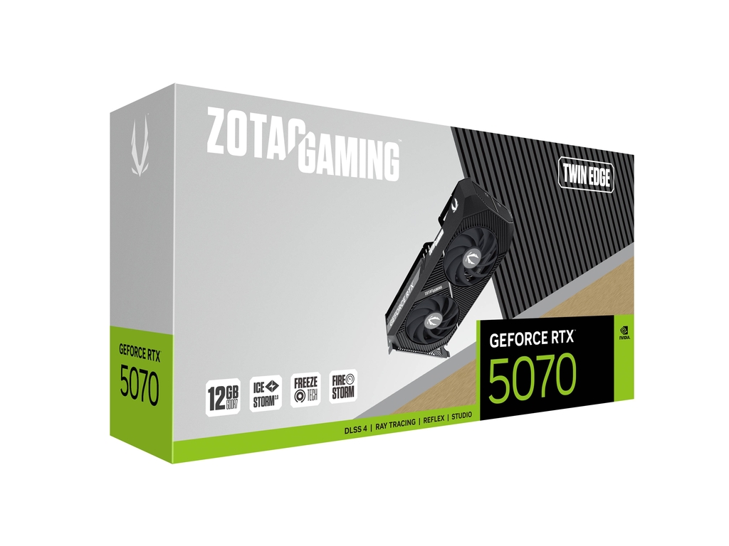 ZOTAC GAMING GeForce RTX 5070 Twin Edge | ZOTAC ZOTAC GAMING GeForce RTX 5070 Twin Edge | ZOTAC