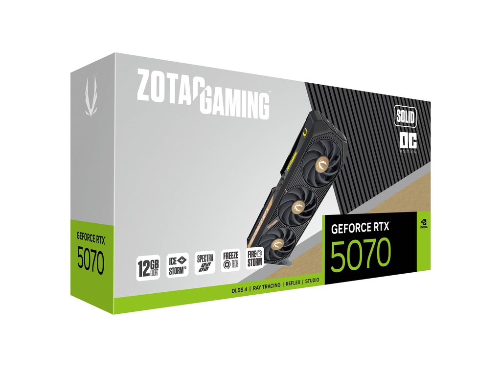 ZOTAC GAMING GeForce RTX 5070 SOLID OC