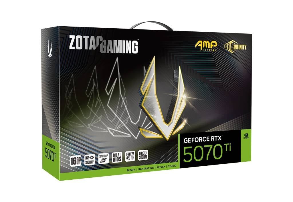 ZOTAC GAMING GeForce RTX 5070 Ti AMP Extreme INFINITY | ZOTAC