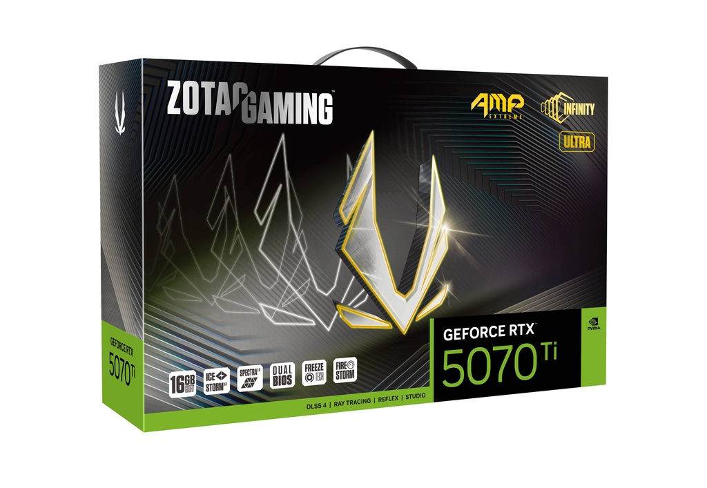 ZOTAC GAMING GeForce RTX 5070 Ti AMP Extreme INFINITY ULTRA