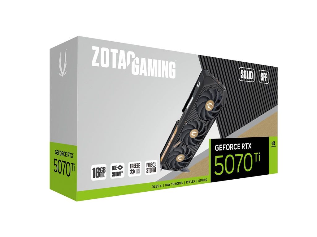 ZOTAC GAMING GeForce RTX 5070 Ti SOLID SFF