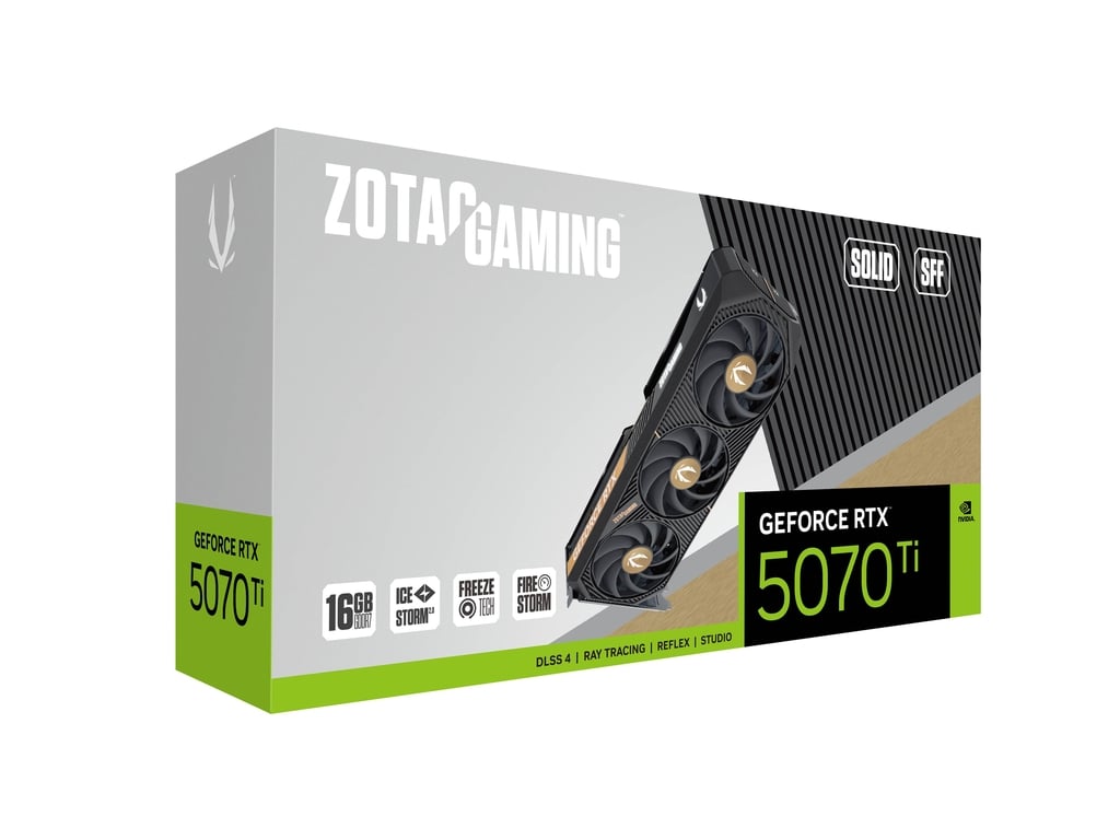 ZOTAC GAMING GeForce RTX 5070 Ti SOLID SFF
